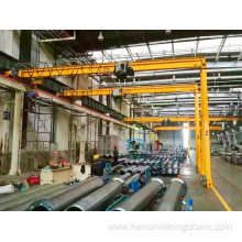 double girder 50 ton explosion-proof semi-gantry crane